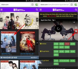 Sử dụng trình duyệt Cốc cốc trên điện thoại để download