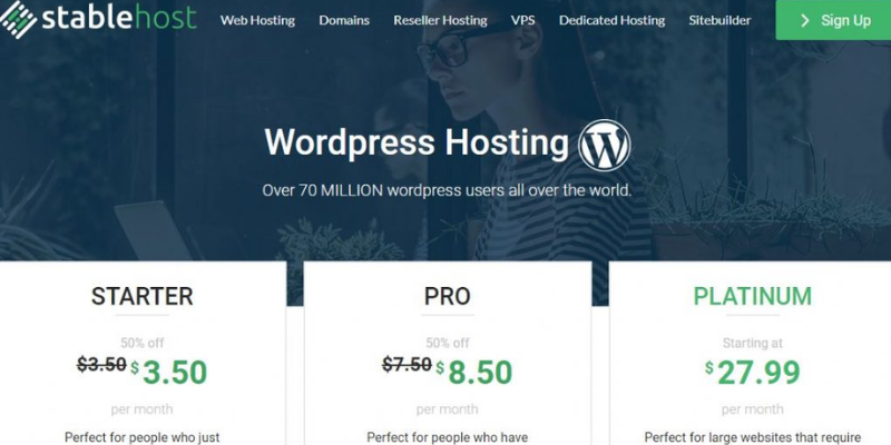 StableHost - Đơn vị cung cấp Hosting WordPress hiện đại
