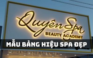 bảng hiệu spa