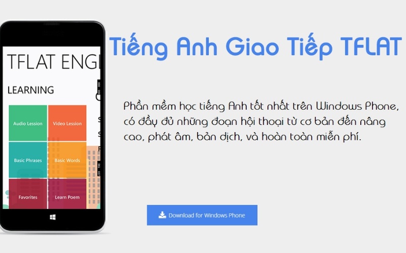 học tiếng anh giao tiếp qua tflat