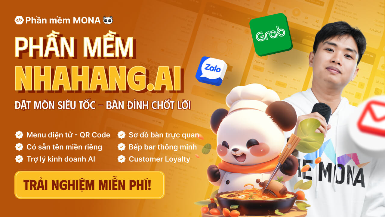 Phần mềm nhà hàng NHAHANG.AI