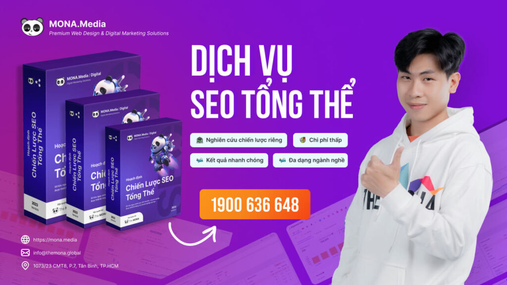 Dịch vụ SEO tổng thể MONA Media