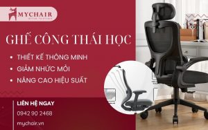 đặt mua ghế công thái học tại mychair