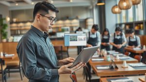 Đồng Phục Nhà Hàng Ăn Uống Và Trình Duyệt Tối Ưu Vận Hành